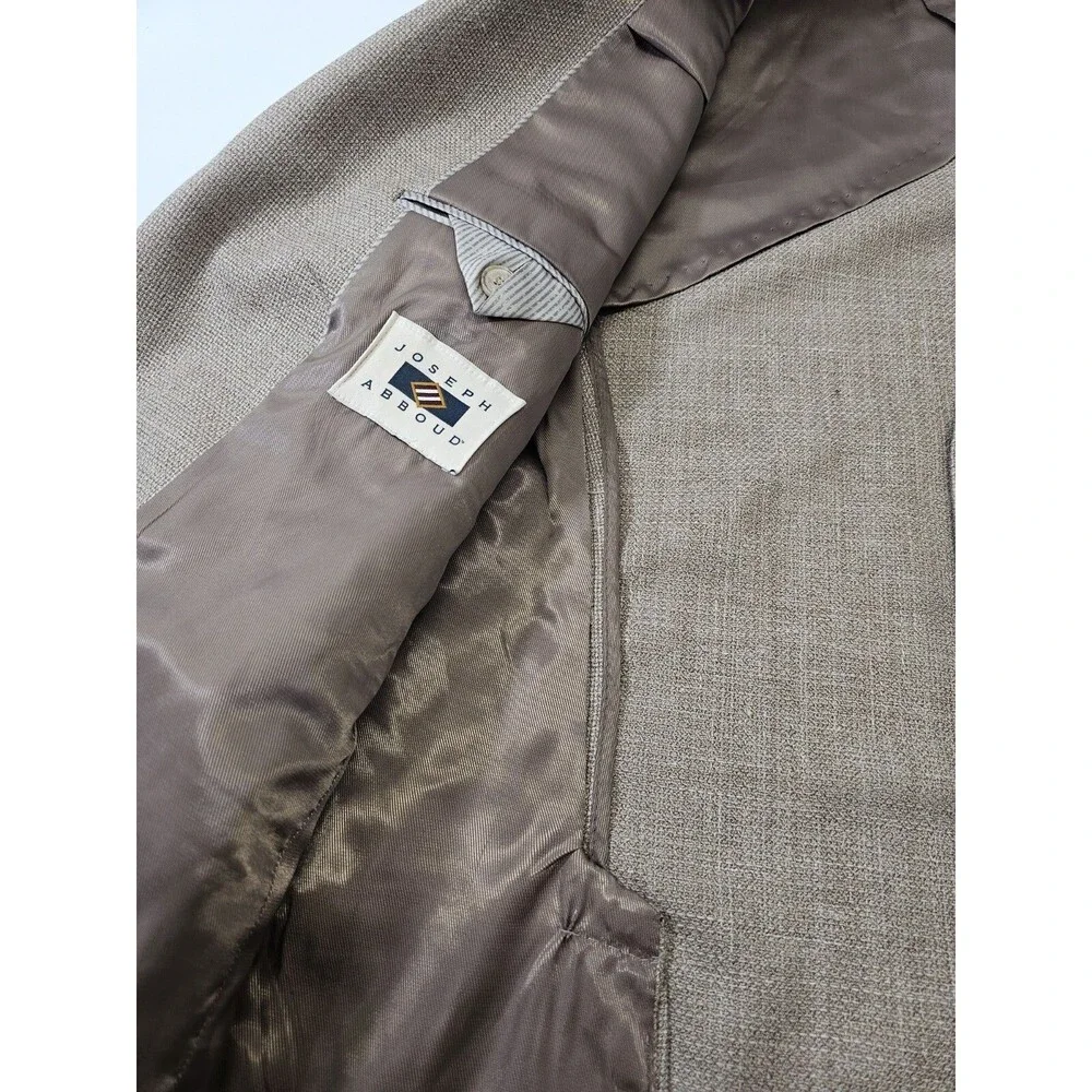 Joseph Abboud 38‎ Wool Blazer Coat Heritage Soft Hamilton Suit Jacket EUC